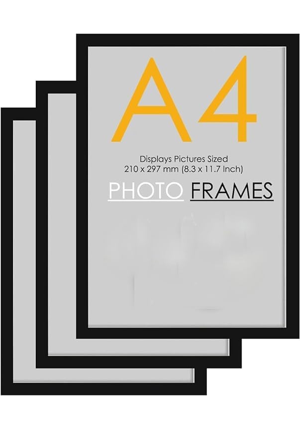 A4 size photo frames | Set of 3 - A4 Frame